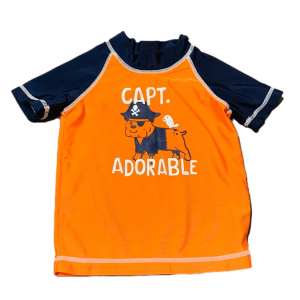 𝅺CARTER’S‎ baby boy’s 24M rashguard swim top
